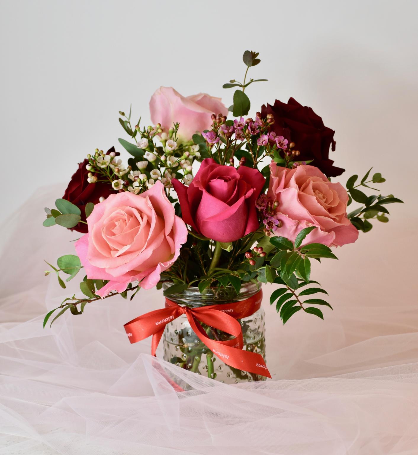 Roses Gift Set * Valentine's Day Flowers Delivery in