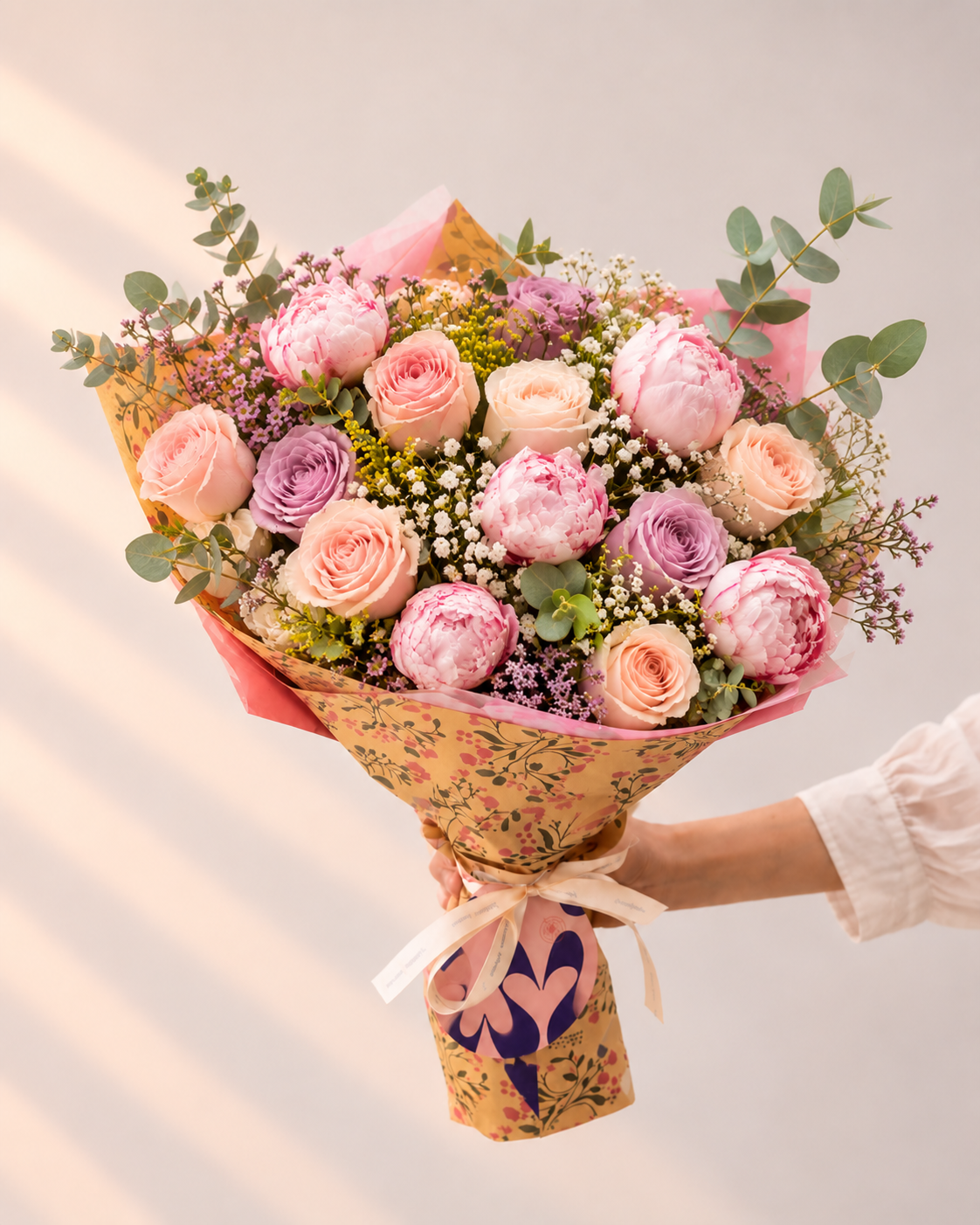 Peonies & Roses Wrap