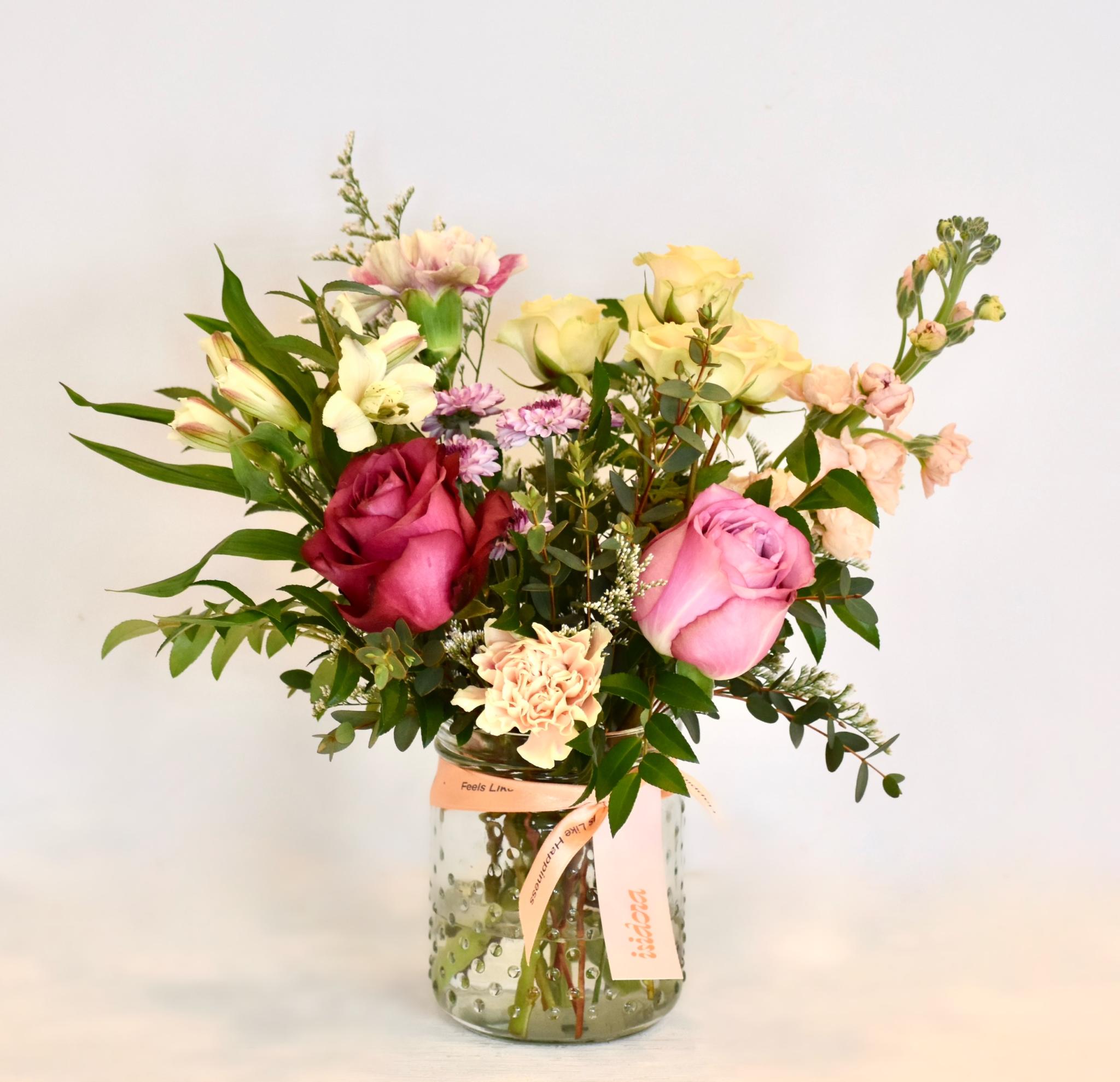 Home » Houston Flower Shop » Dinner Party » Hubnail Centerpiece