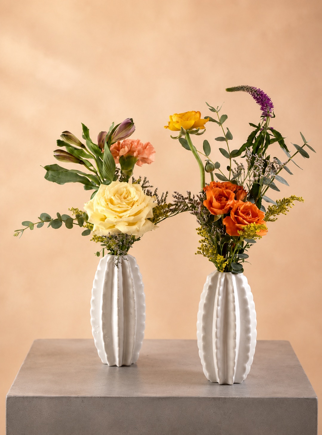 Pumpkin bud set x 2